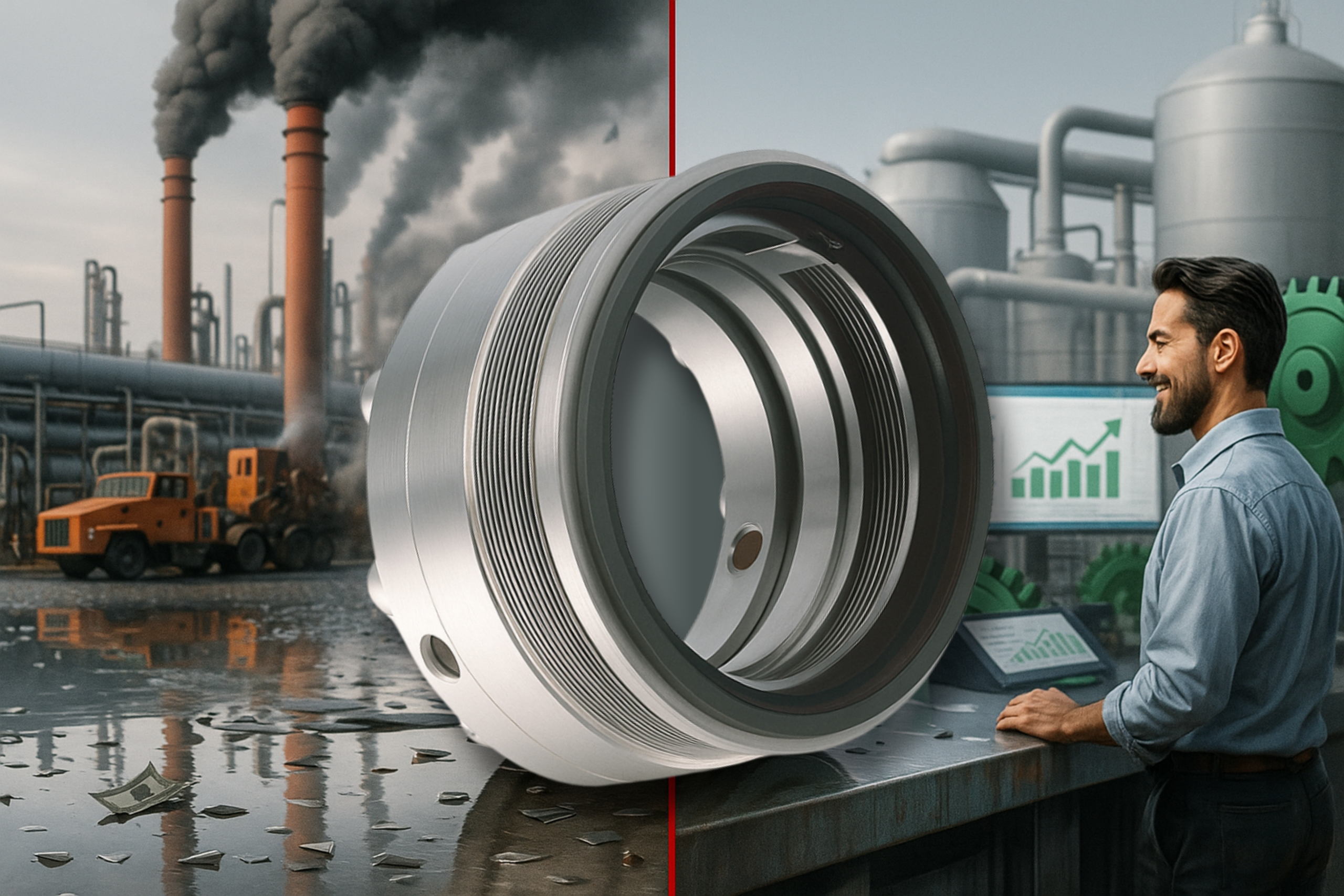 impacto económico de elegir sellos mecánicos adecuados