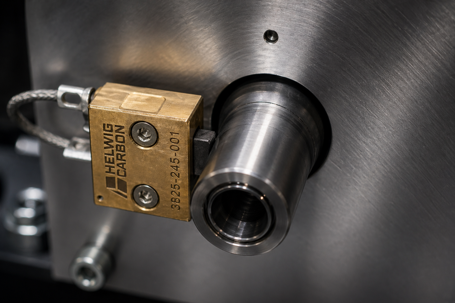 Escobilla de grafito en contacto con eje de motor para sistema de puesta a tierra shaft grounding